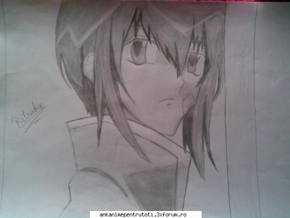 Desenele lui dark_kitty -_-" - iar aici e Ritsuka(Loveless) - Fan art